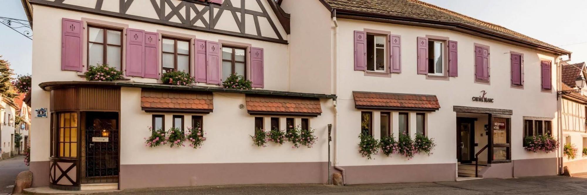 Auberge Du Cheval Blanc Depuis 1785 Westhalten Exterior foto